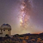 Teide Observatory and the Milky Way