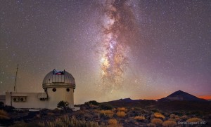 Teide Observatory and the Milky Way