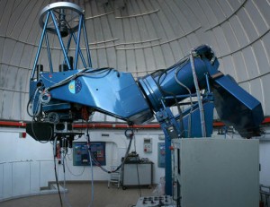 The telescope in Teide Observatory