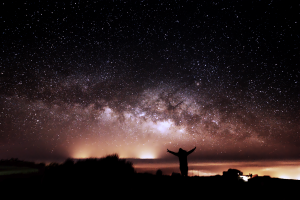 Astronomy Field Trip: Me and the Milky Way, taken by our expedition leader and astrophotographer Dr Antonio Martin-Carrillo!