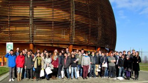 60 of us went on the UCD Physics Society trip to CERN in Geneva – here I met so many students from different years 