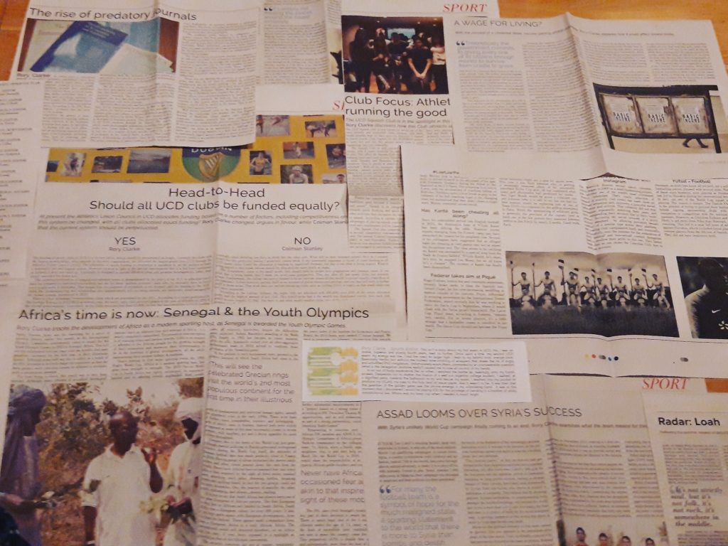 Newspaper cuttings