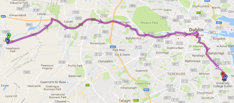 My Daily Commute – Celbridge to UCD
